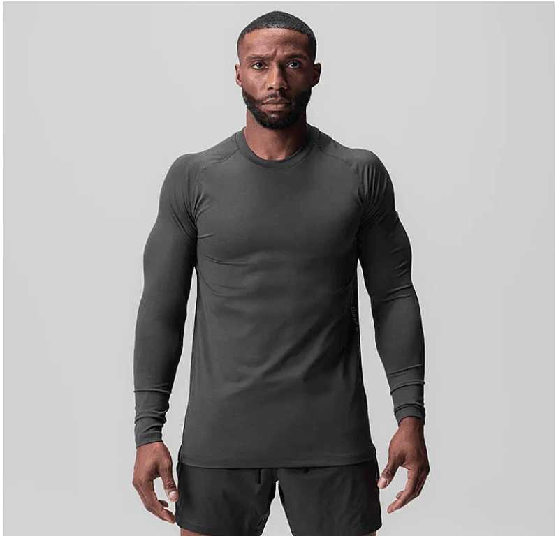 Camiseta Fitness Masculina Manga Longa Dry Fit