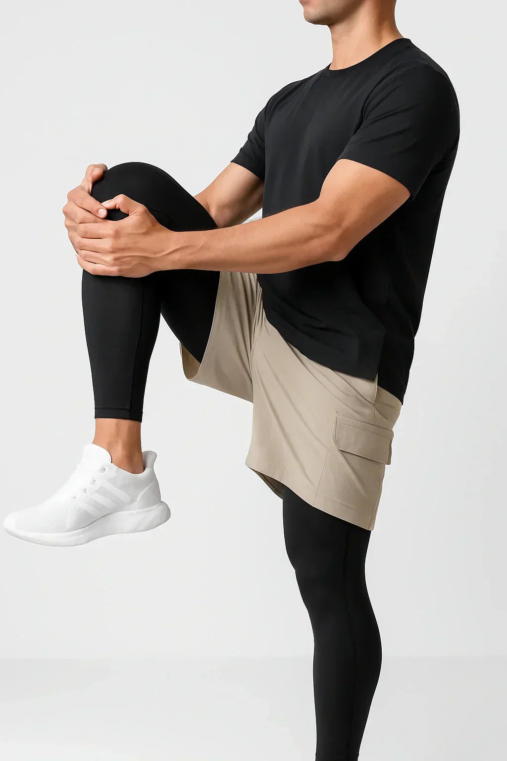 Comprex 2 em 1 – Short Masculino com Calção de Compressão