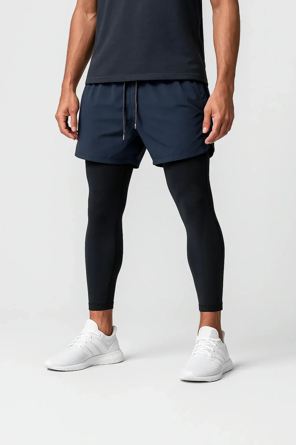 Comprex 2 em 1 – Short Masculino com Calção de Compressão