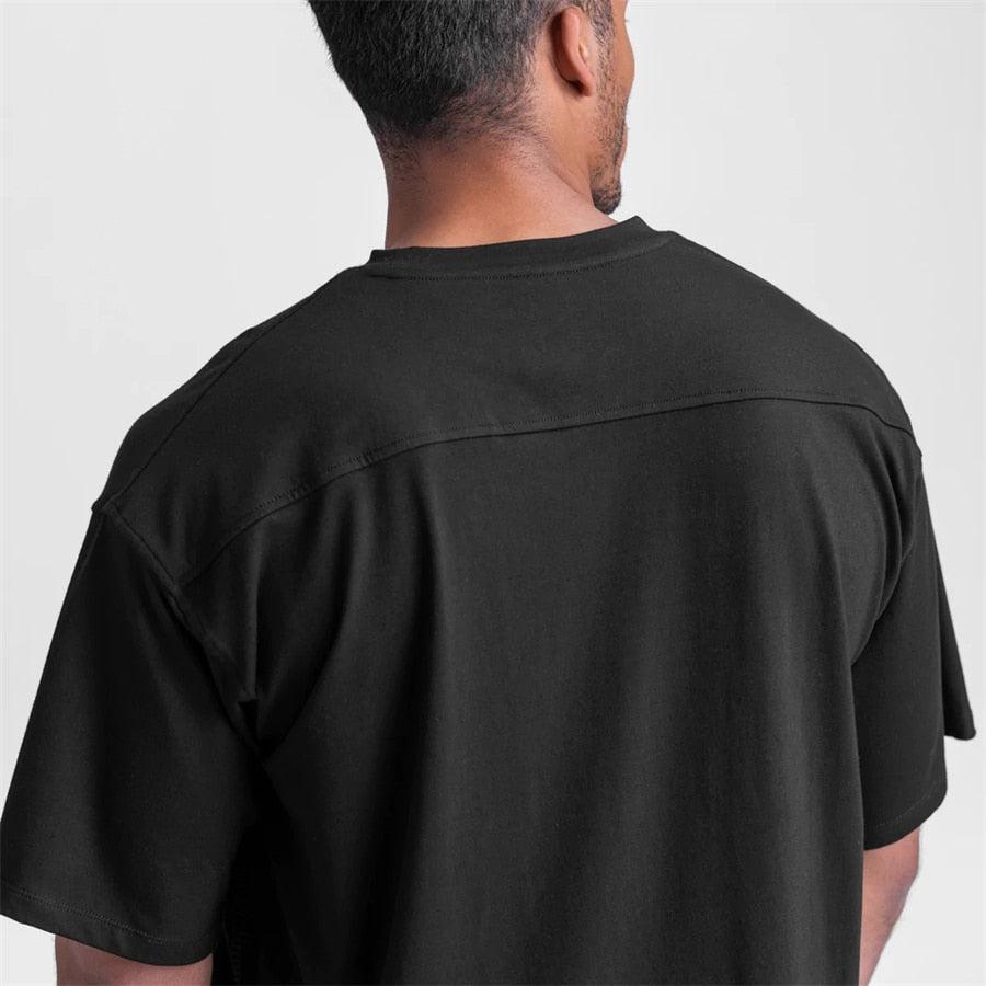 Camiseta Oversized Masculina Esportiva Dry Fit