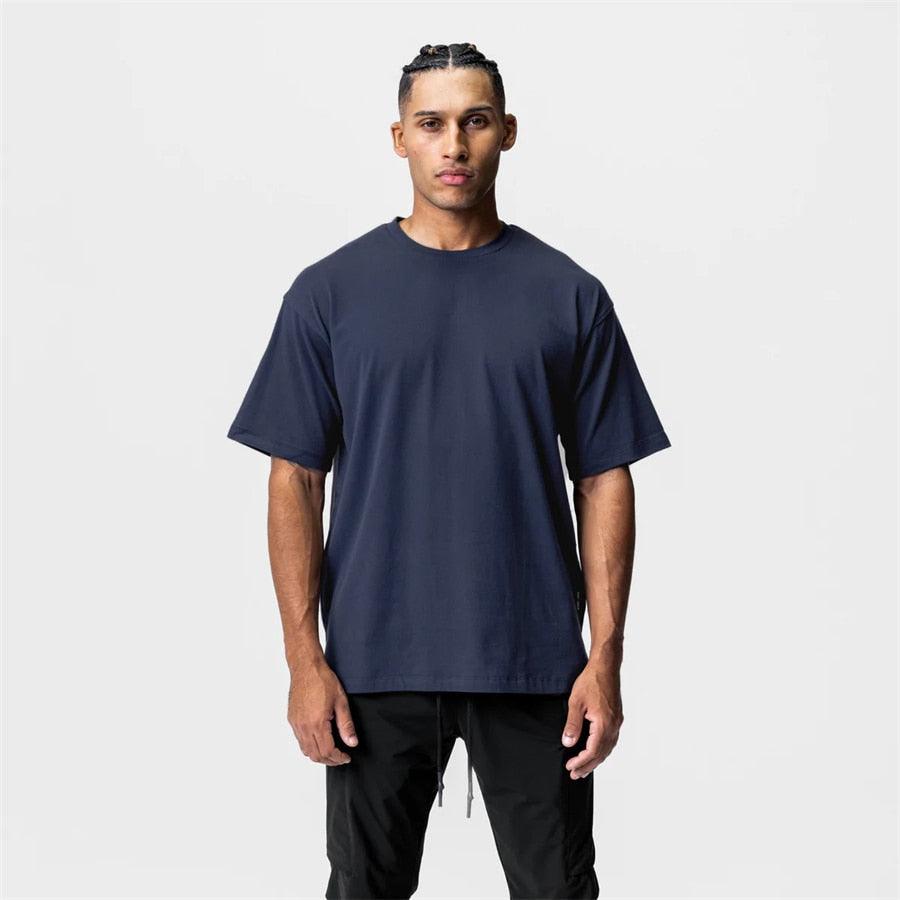 Camiseta Oversized Masculina Esportiva Dry Fit