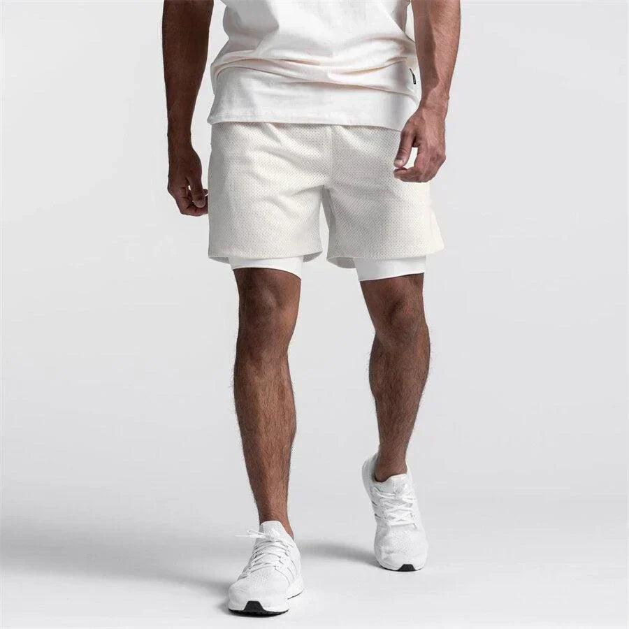 Sportliche Dry-Fit-Shorts Comfort 2-in-1