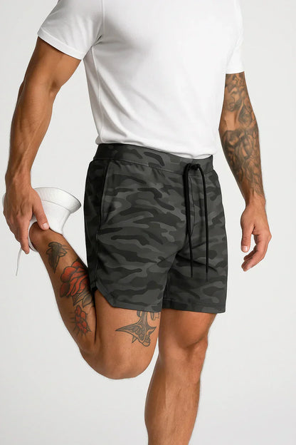 SlimFit Pro – Short Fitness Masculino Academia