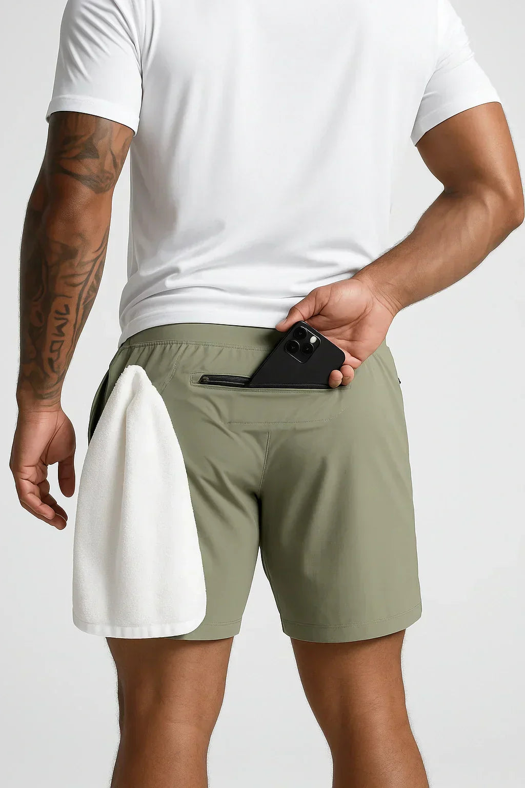 SlimFit Pro – Short Fitness Masculino Academia