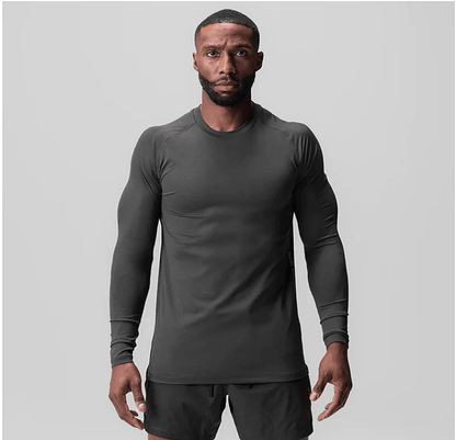 Camiseta Fitness Masculina Manga Longa Dry Fit