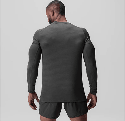 Camiseta Fitness Masculina Manga Longa Dry Fit