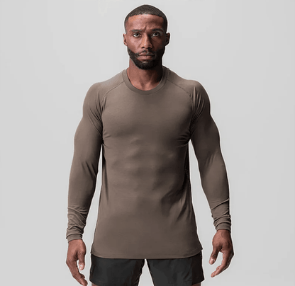 Camiseta Fitness Masculina Manga Longa Dry Fit