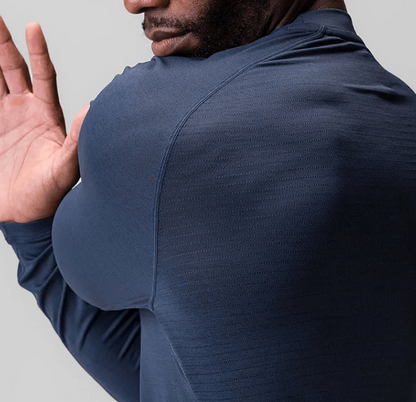 Camiseta Fitness Masculina Manga Longa Dry Fit