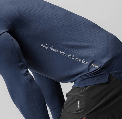 Camiseta Fitness Masculina Manga Longa Dry Fit