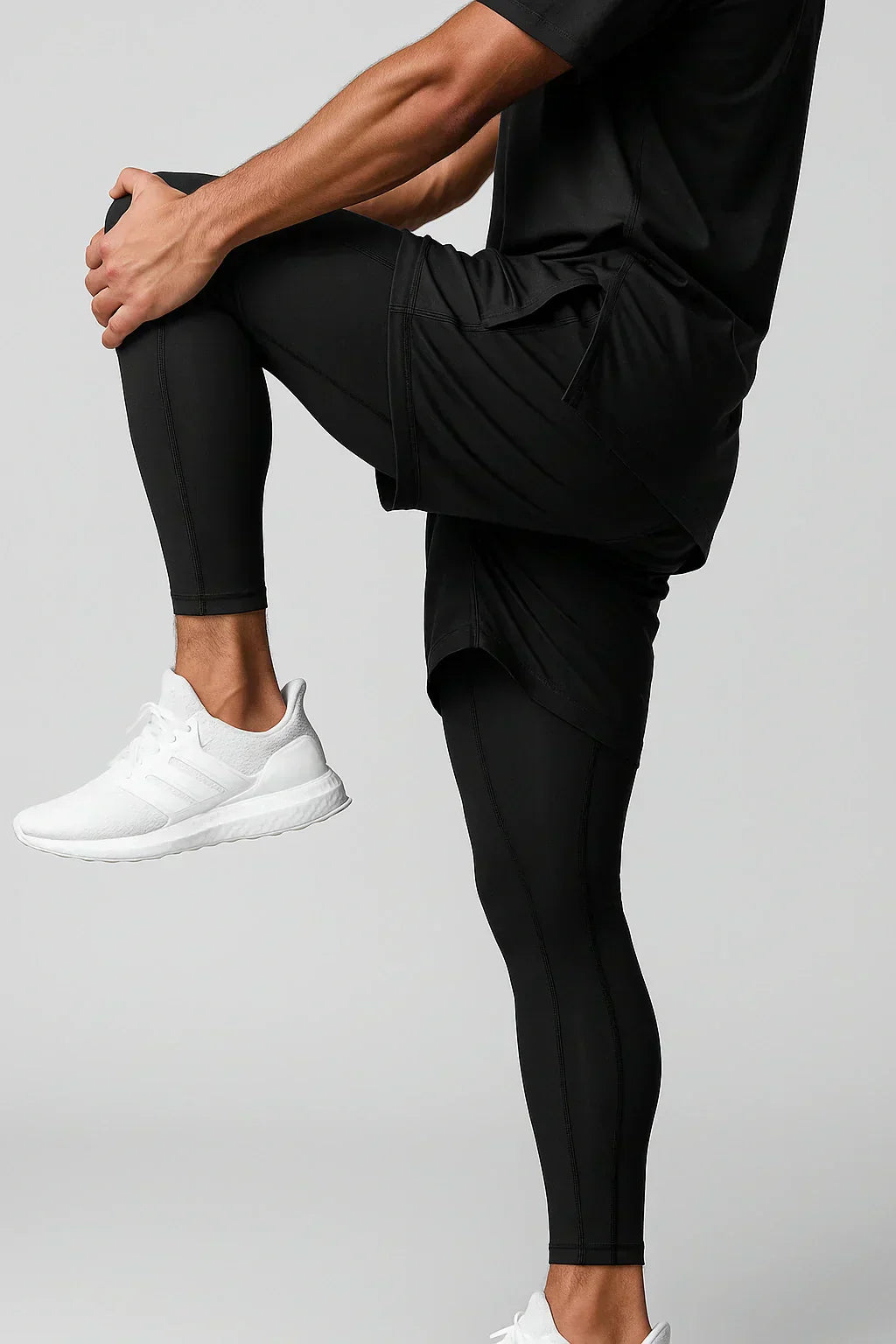 Comprex 2 em 1 – Short Masculino com Calção de Compressão