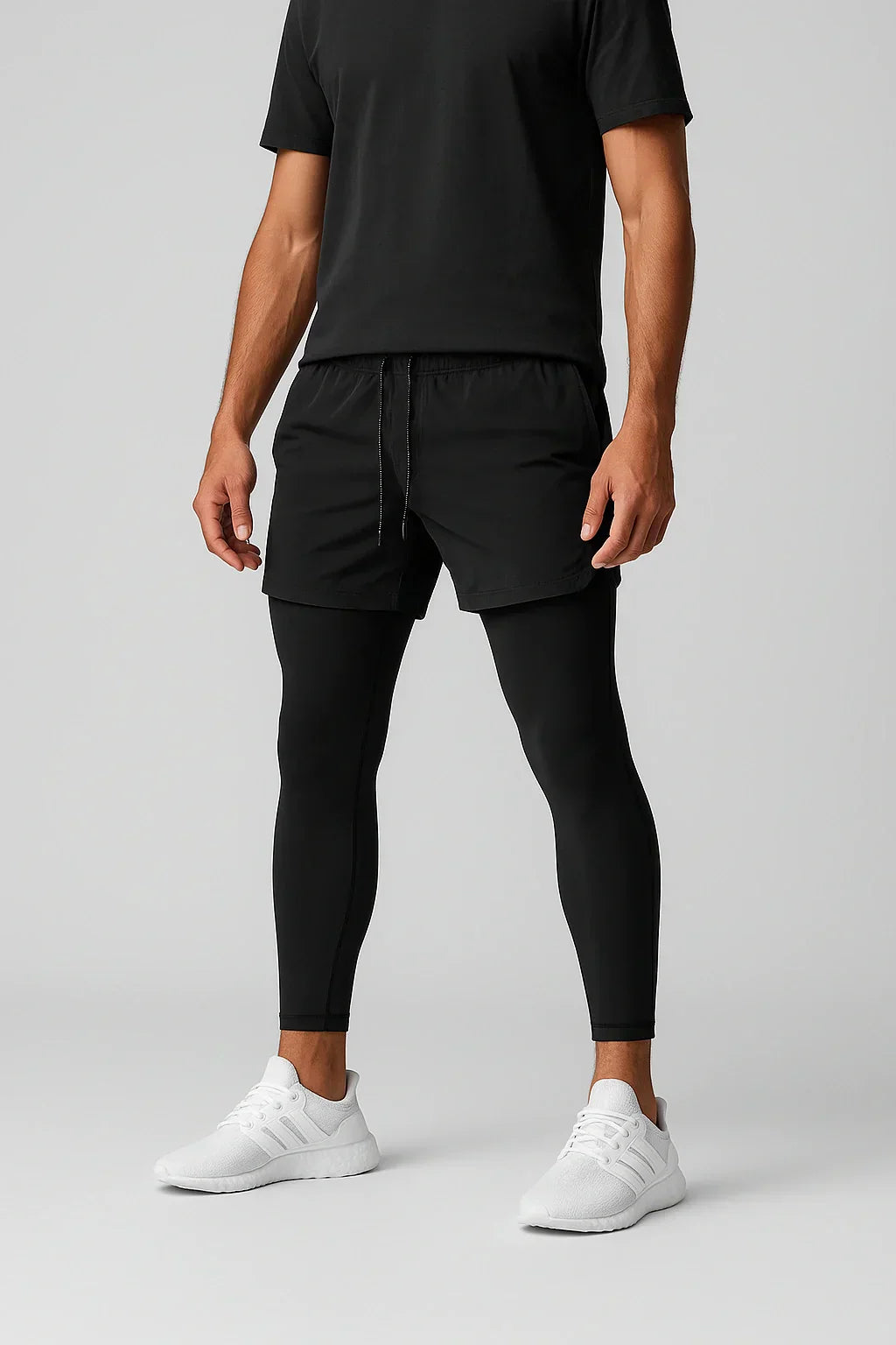 Comprex 2 em 1 – Short Masculino com Calção de Compressão