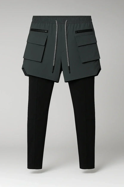 Comprex 2 em 1 – Short Masculino com Calção de Compressão