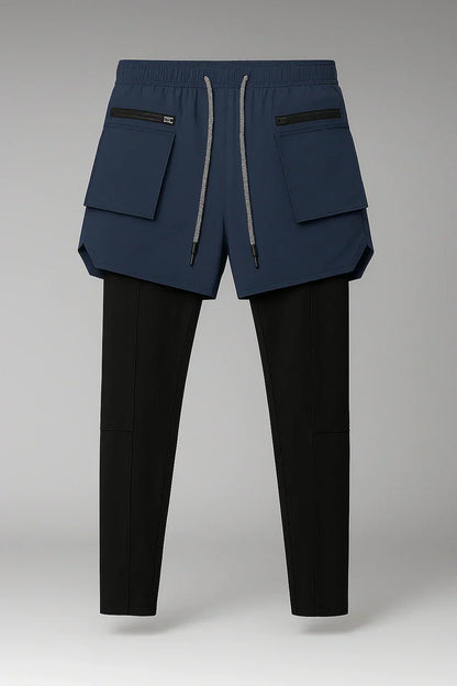 Comprex 2 em 1 – Short Masculino com Calção de Compressão