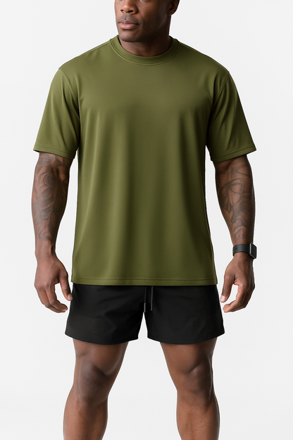 OverFit Essential – Camiseta Masculina Academia