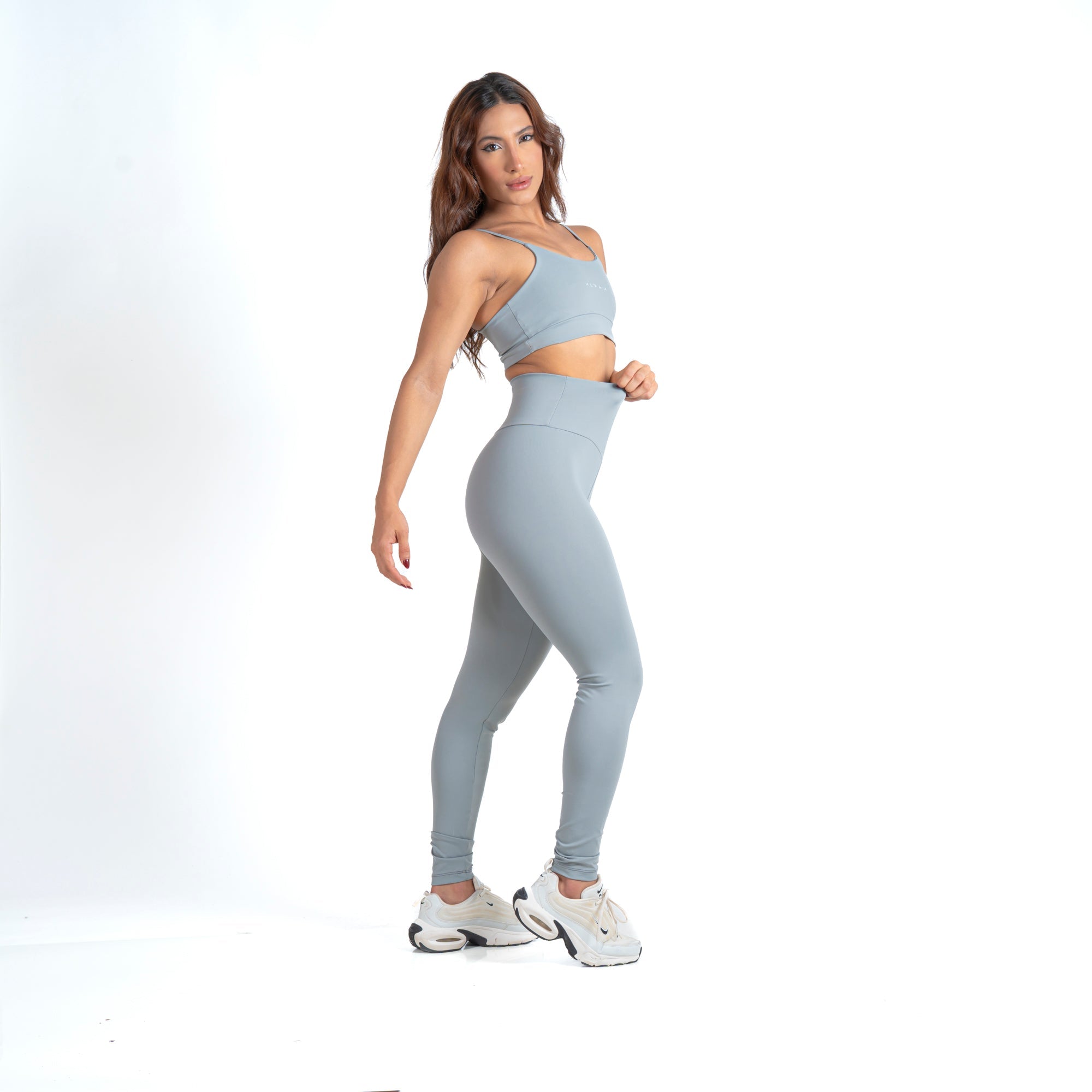 Conjunto Basic Feminino Top e Calça - New Horizon Grafite