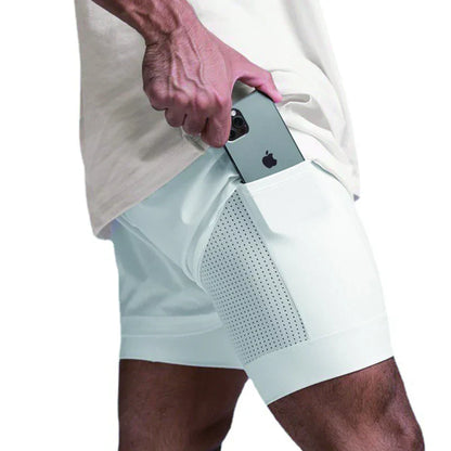 Sportliche Dry-Fit-Shorts Comfort 2-in-1