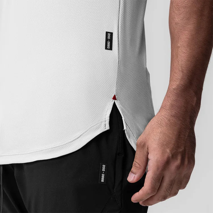 Camiseta Fitness Masculina Slim Fit Dry Fit