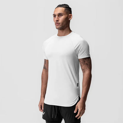 Camiseta Fitness Masculina Slim Fit Dry Fit