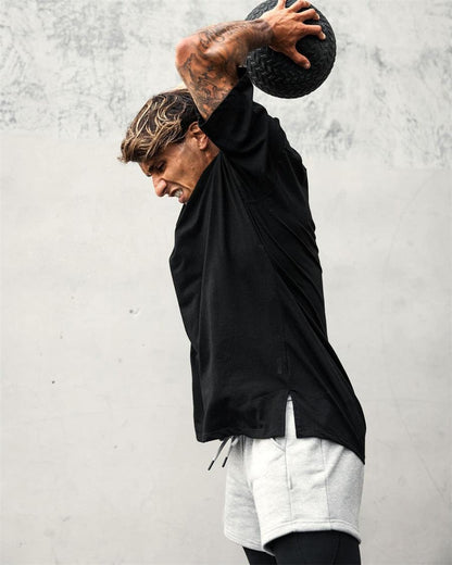 Camiseta Oversized Masculina Esportiva Dry Fit