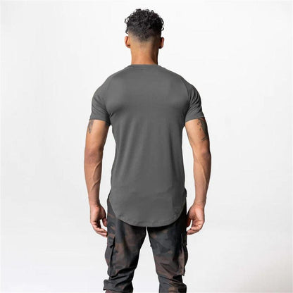 Camiseta Fitness Masculina Slim Fit Dry Fit