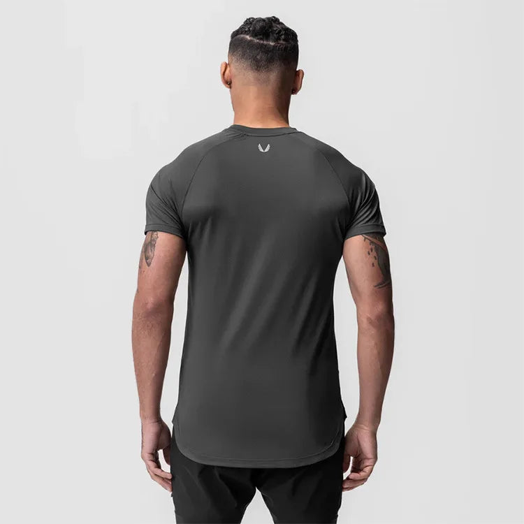 Camiseta Fitness Masculina Slim Fit Dry Fit