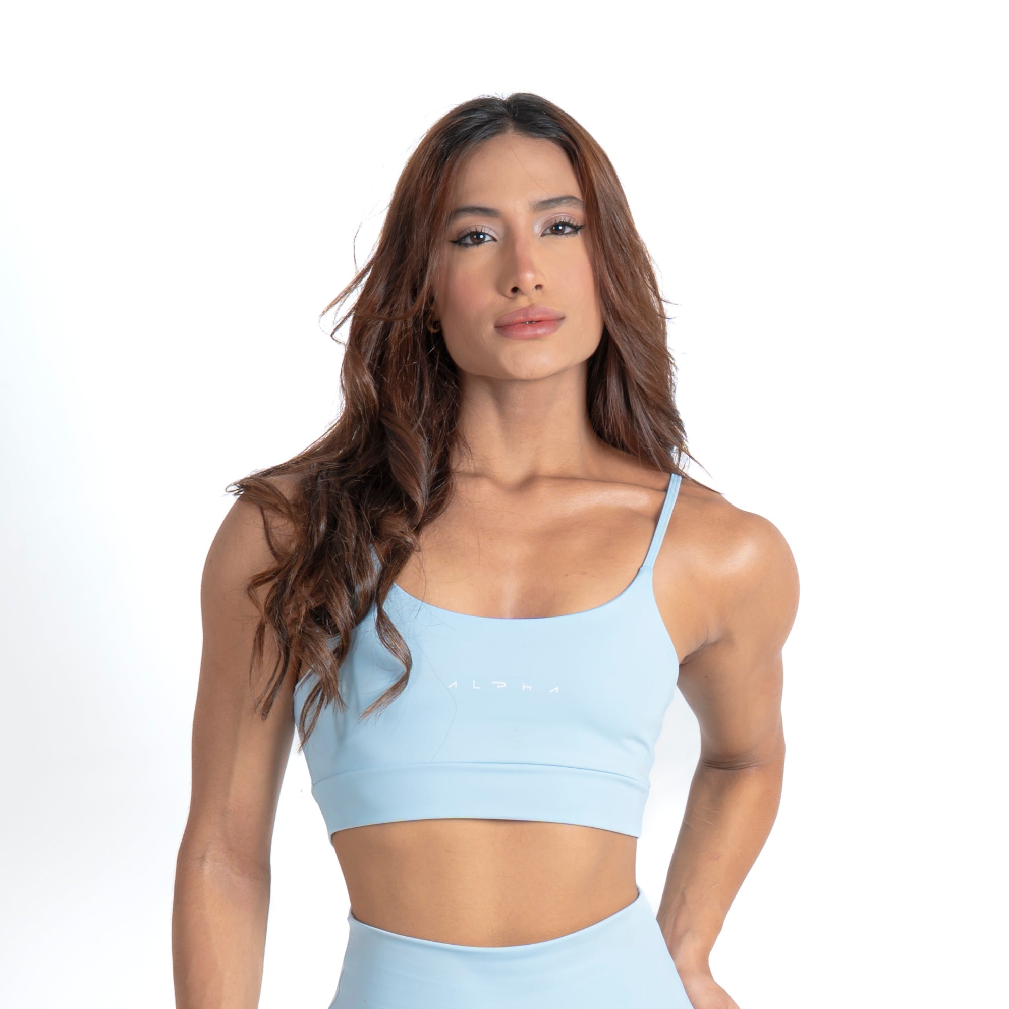 Top Basic New Horizon Azul Céu