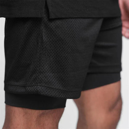 Sportliche Dry-Fit-Shorts Comfort 2-in-1