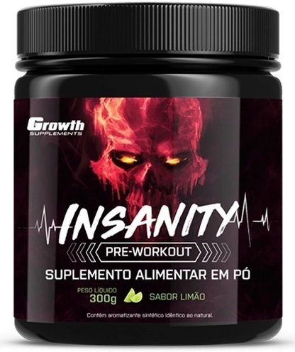 PRÉ-TREINO INSANITY 300G
